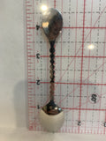 Cross Stitch Rose Souvenir Spoon