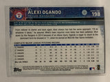 #198 Alexi Ogando Texas Rangers 2015 Topps Series One Baseball Card