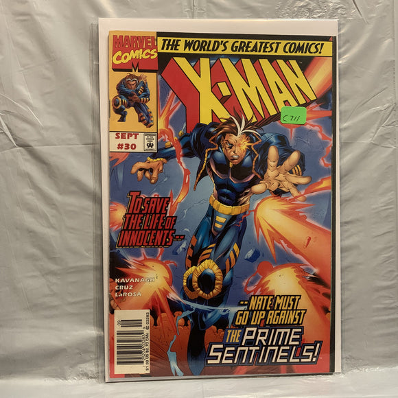#30 X-Man The Prime Sentinels Marvel Comics BR 9342