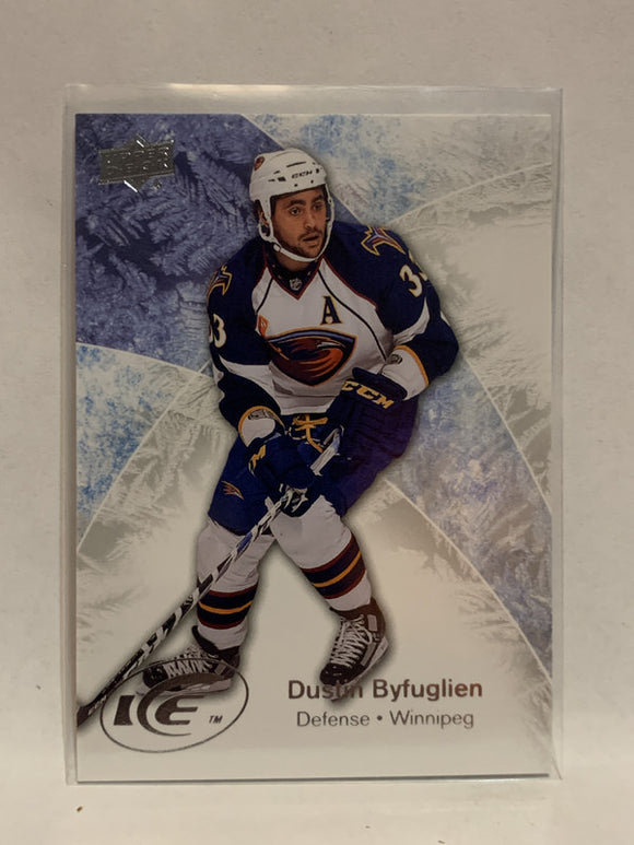 #25 Dustin Byfuglien Winnipeg Jets 2011-12 ICE Hockey Card  NHL
