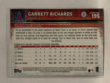 #195 Garrett Richards Los Angeles Angels 2015 Topps Series One Baseball Card