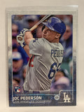 #192 Joc Pederson Rookie Los Angeles Dodgers 2015 Topps Series One Baseball Card