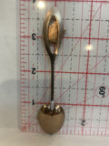 Camrose Alta Canada Maple Leaf Alberta Souvenir Spoon