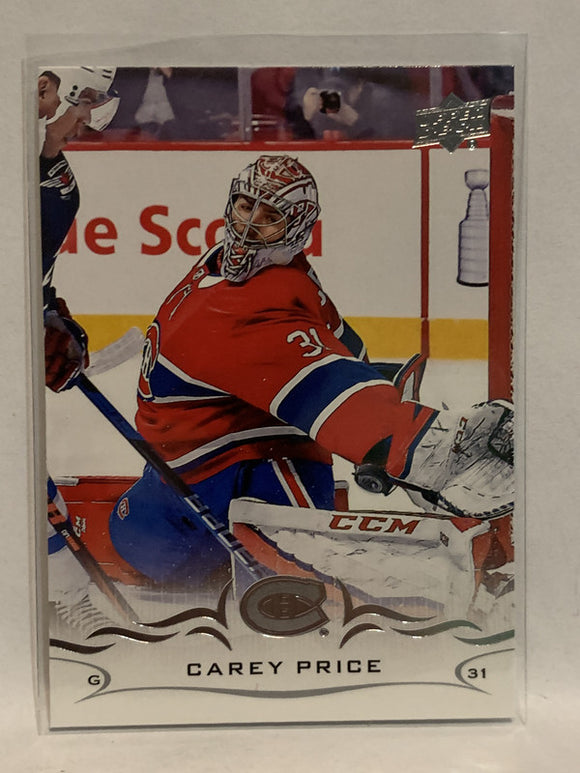 #99 Carey Price Montreal Canadiens 2018-19 Upper Deck Series One Hockey Card