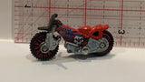 Red Tred Shredder Motorcycle Hot Wheels Toy Diecast Car