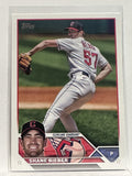 #298 Shane Bieber Cleveland Guardians 2023 Topps Series One Baseball Card