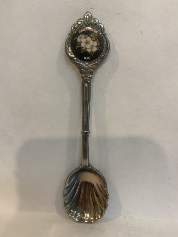 Chilliwack BC Dogwood Flower Souvenir Spoon