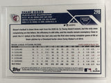 #298 Shane Bieber Cleveland Guardians 2023 Topps Series One Baseball Card