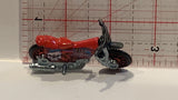Red Tred Shredder Motorcycle Hot Wheels Toy Diecast Car