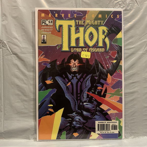 #53 The Mighty Thor Lord of Asgard Marvel Comics BS 9355