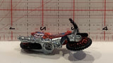 Red Tred Shredder Motorcycle Hot Wheels Toy Diecast Car