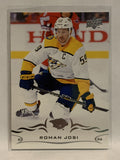 #104 Roman Josi Nashville Predators 2018-19 Upper Deck Series One Hockey Card