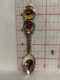 Cook Islands Flag Hibiscus Flower Souvenir Spoon