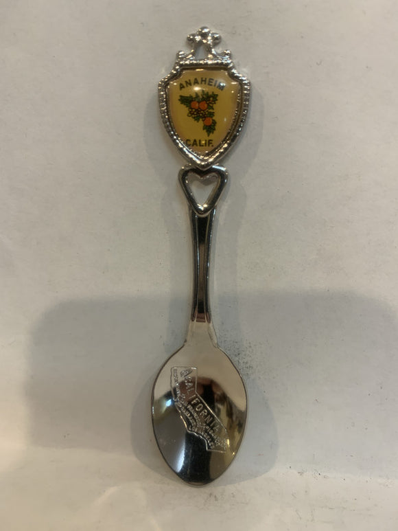 Anaheim Calif Oranges California Souvenir Spoon