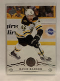 #14 David Backes Boston Bruins 2018-19 Upper Deck Series One Hockey Card