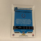 #315 Parris Campbell Indianapolis Colts Rated Rookie 2019 Donruss Football Card AU