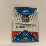 #IN-4 Kevin Mawae New York Jets  2019 Donruss Football Card AU