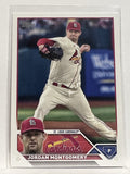 #32 Jordan Montgomery St Luois Cardinals 2023 Topps Series One Baseball Card
