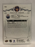 #73 Pontus Aberg Edmonton Oilers 2018-19 Upper Deck Series One Hockey Card