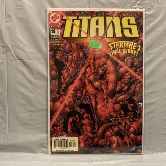 #19The Titans Starfire Final Glory DC Comics BS 9376