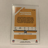 #176 Marshon Lattimore New Orleans Saints  2019 Donruss Football Card AU