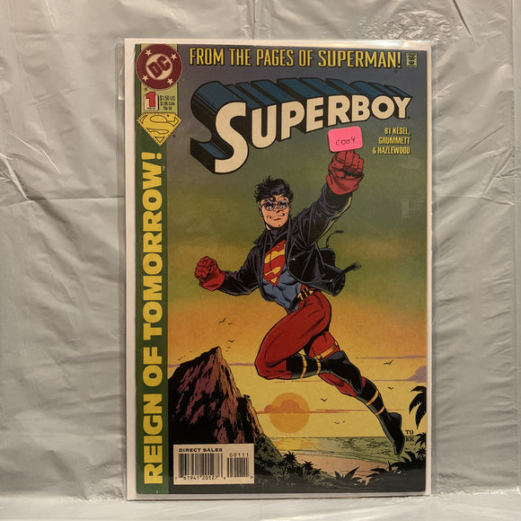 #1 Superboy Riegn of Tomorrow DC Comics BS 9393
