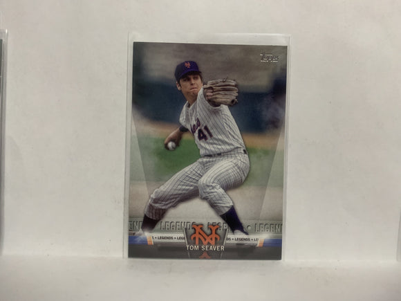 TS-44 Tom Seaver New York Mets 2018 Topps Series 1 Baseball Card NX