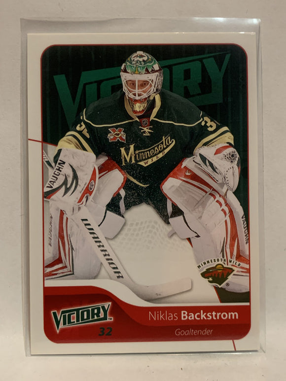 #96 Niklas Backstrom Minnesota Wild 2011-12 Victory Hockey Card  NHL