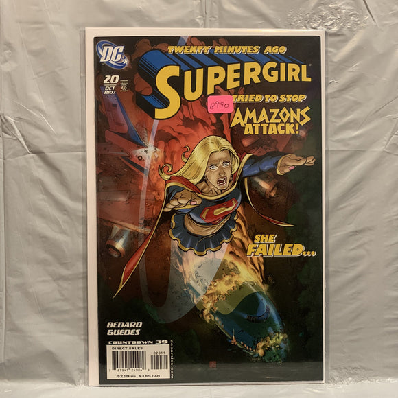 #20 Supergirl Tried To Stop Amazons Attack She Failed DC Comics BS 9400