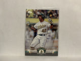 TS-11 Khris Davis Oakland Athletics 2018 Topps Series 1 Baseball Card NX