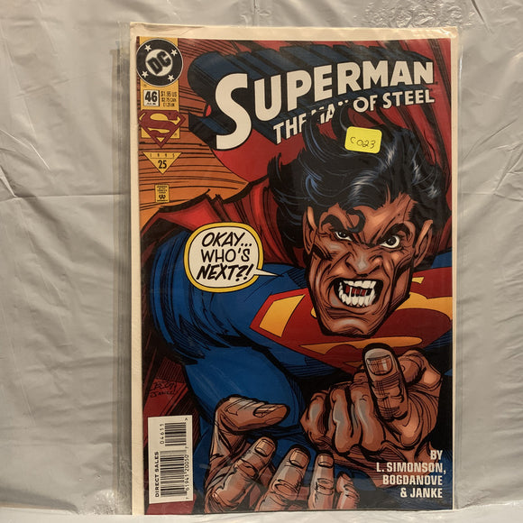#46 Superman The Man of Steel DC Comics BS 9405