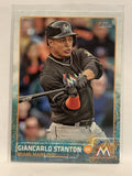 #150 Giancarlo Stanton Miami Marlins 2015 Topps Series One Baseball Card