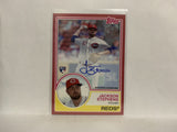 83A-JST Jackson Stephens Rookie Autograph 24/25 Cincinnati Reds 2018 Topps Series 1 Baseball Card NX