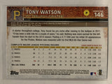 #146 Tony Watson Pittsburgh Pirates 2015 Topps Series One Baseball Card