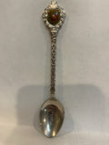 Camrose Alberta Wild Rose  Souvenir Spoon