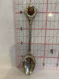 Camrose Alberta Wild Rose  Souvenir Spoon