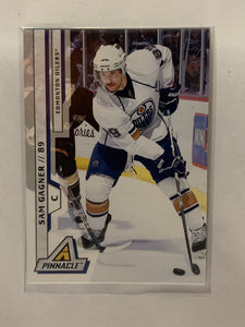 #119 Sam Gagner Edmonton Oilers 2011-12 Pinnacle Hockey Card  NHL