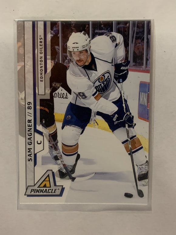 #119 Sam Gagner Edmonton Oilers 2011-12 Pinnacle Hockey Card  NHL