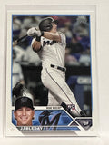 #205 JJ Bleday Rookie Miami Marlins 2023 Topps Series One Baseball Card