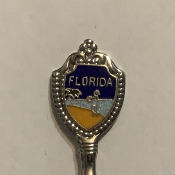 Florida Beach Palm Tree Collectable Souvenir Spoon CN