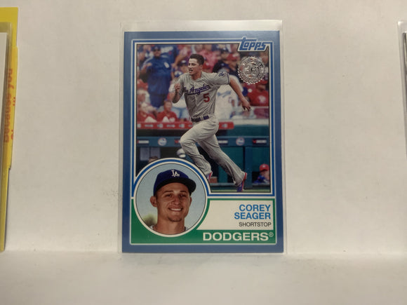 83-97 Corey Seager Los Angeles Dodgers 2018 Topps Series 1 Baseball Card NY