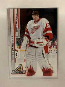 #130 Jimmy Howard Detroit Red Wings 2011-12 Pinnacle Hockey Card  NHL