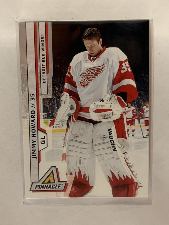 #130 Jimmy Howard Detroit Red Wings 2011-12 Pinnacle Hockey Card  NHL