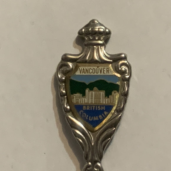 Vancouver British Columbia City Canada Collectable Souvenir Spoon CN