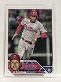 #128 Alec Bohm Philadelphia Phillies 2023 Topps Series One Baseball Card
