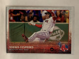 #120 Yoenis Cespedes   Boston Red Sox 2015 Topps Series One Baseball Card