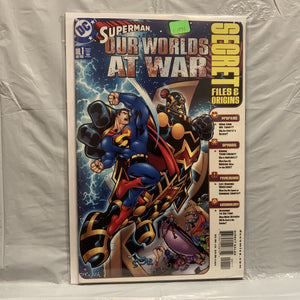 #1 Superman Our World's At War Secret Files & Origins DC Comics BT 9446