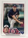 #258 Erick Fedde Washington Nationals 2023 Topps Series One Baseball Card