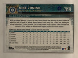 #114 Mike Zunino Seattle Mariners 2015 Topps Series One Baseball Card