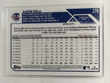 #278 Aaron Nola Philadelphia Phillies 2023 Topps Series One Baseball Card